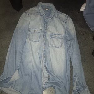 Women’s rubbish denim top sz large